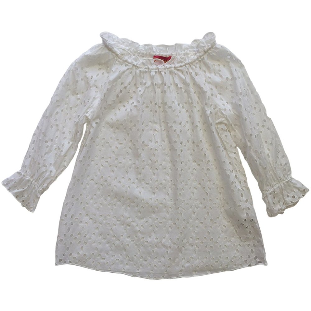 Biscotti Girls White Eyelet Cover Up